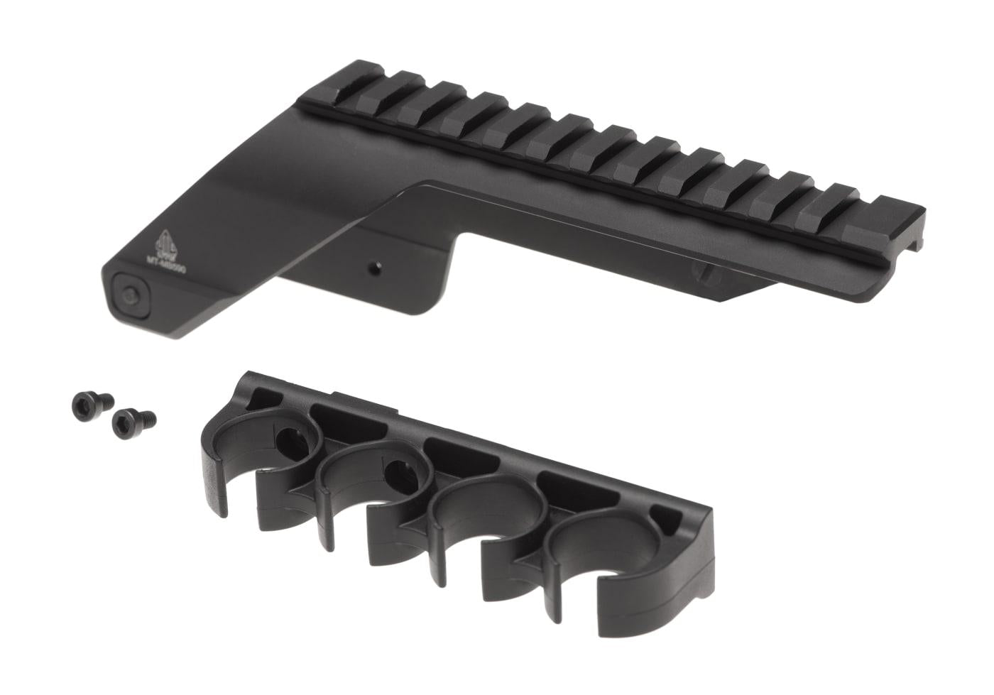 Leapers Mossberg 590 Mount Base Cartridge Holder Black