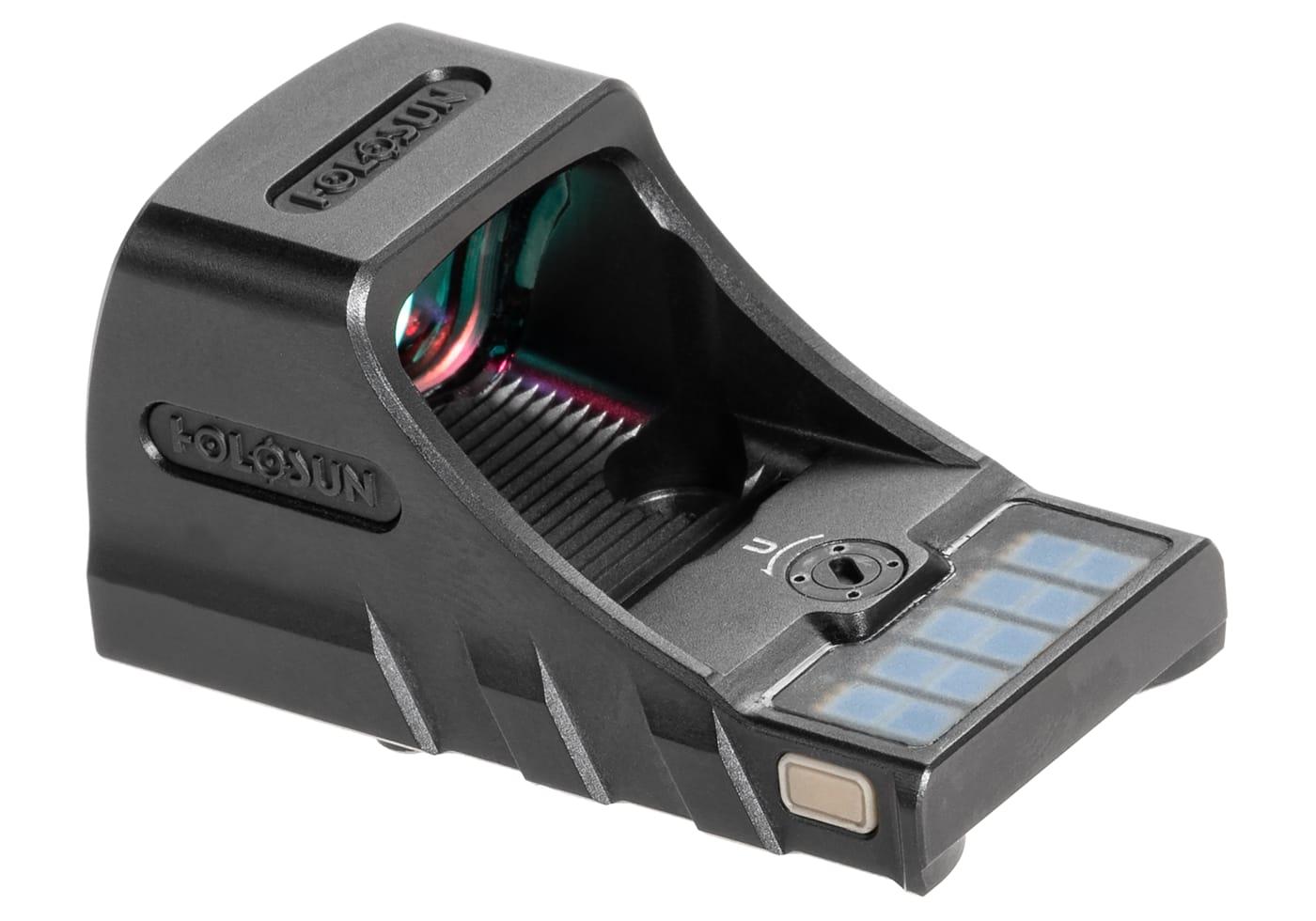 Holosun SCS Solar Green Circle Dot Sight Walther PDP Footprint Black