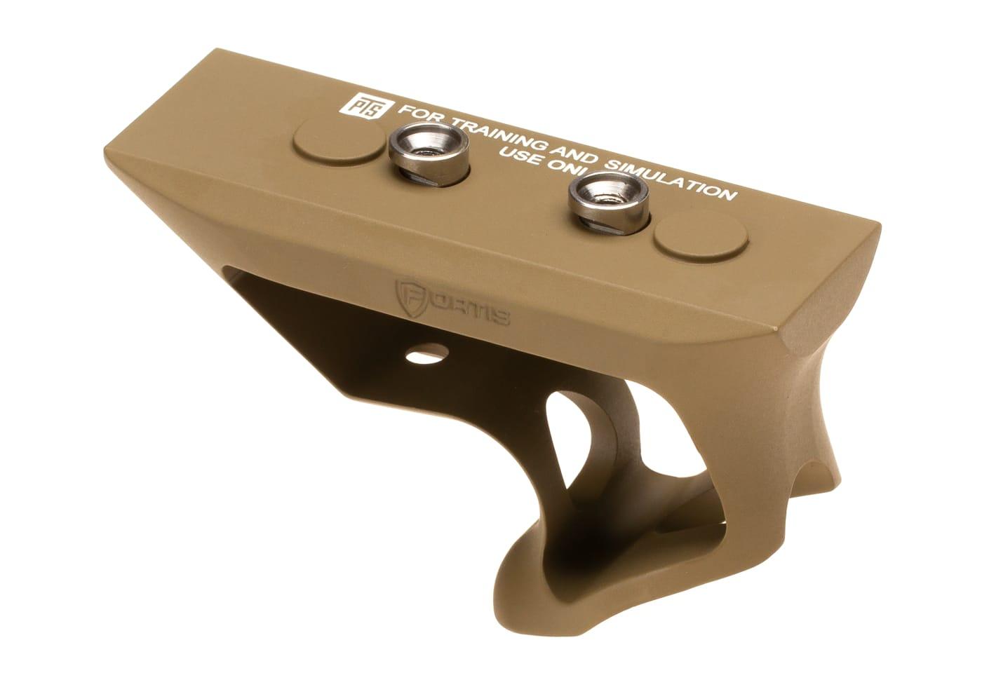 PTS Syndicate Fortis SHIFT Short Angle Grip Keymod Dark Earth