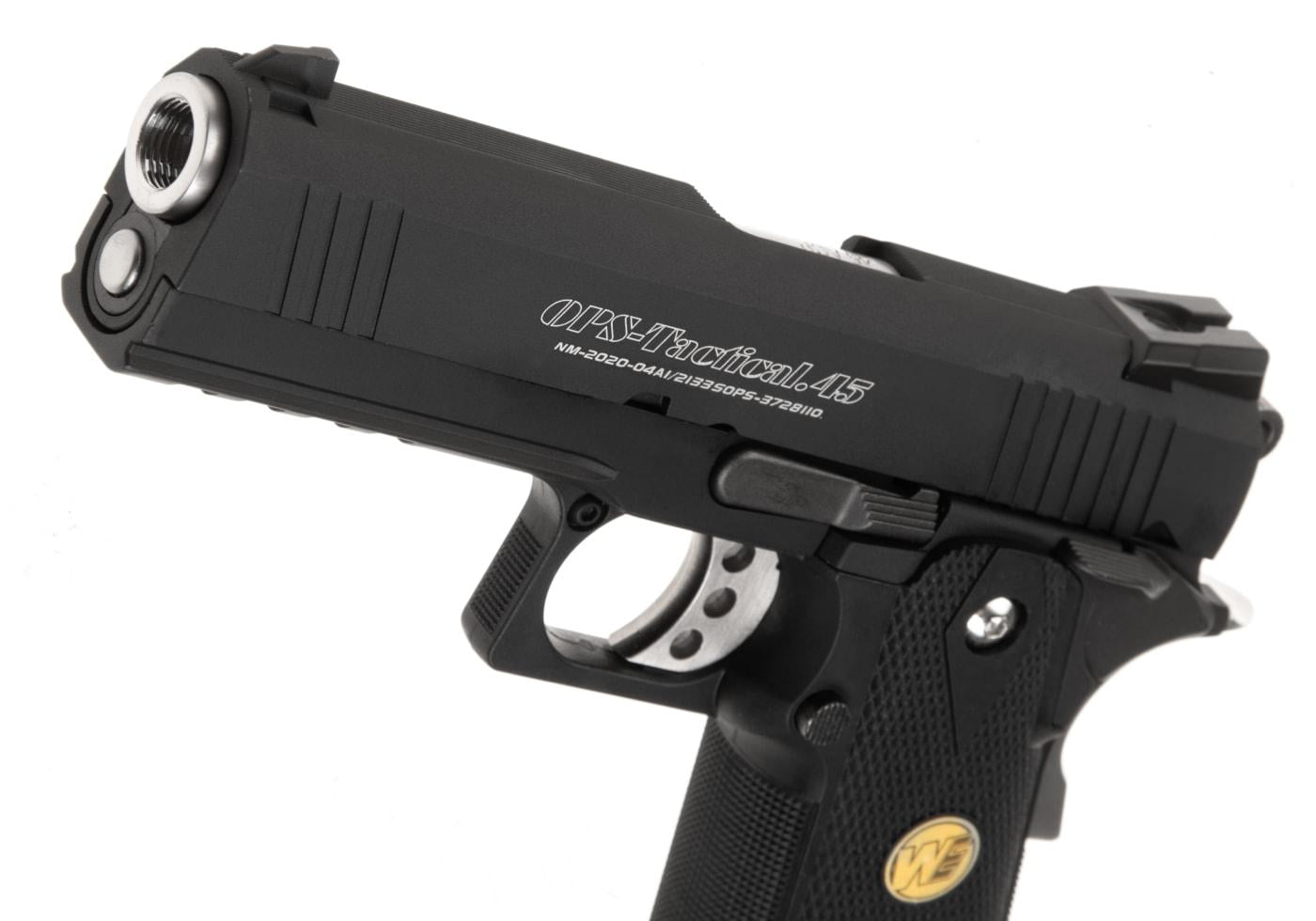 WE Hi-Capa 4.3 OPS Full Metal GBB Black