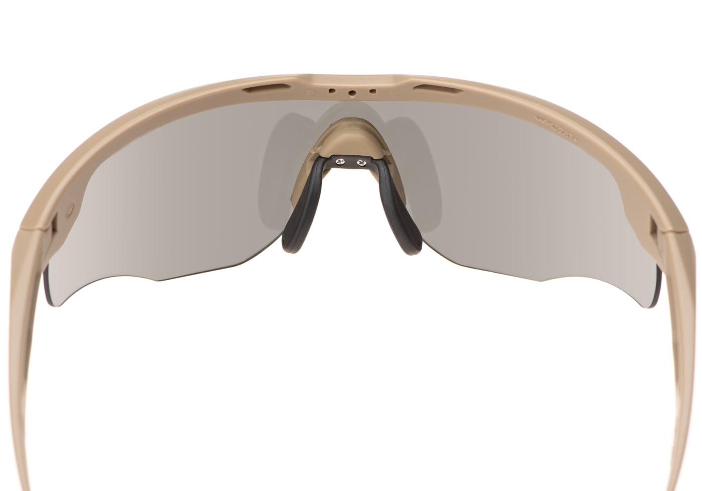 Wiley X WX Rogue Comm Smoke / Clear / Rust Tan