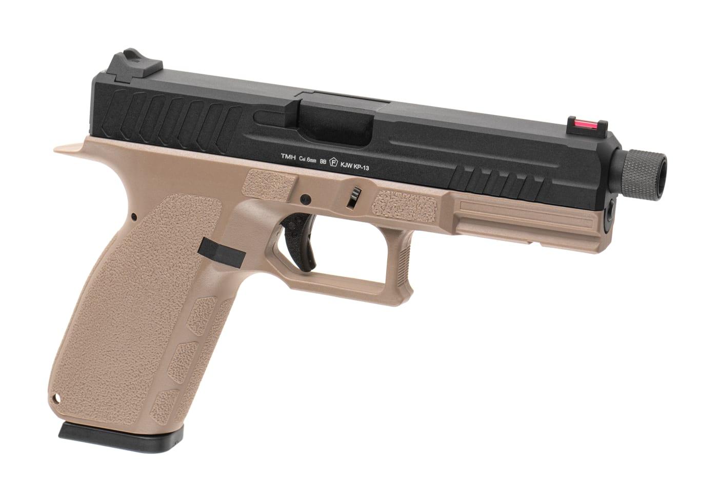 KJW KP-13 TBC Metal Version GBB Pistol Tan