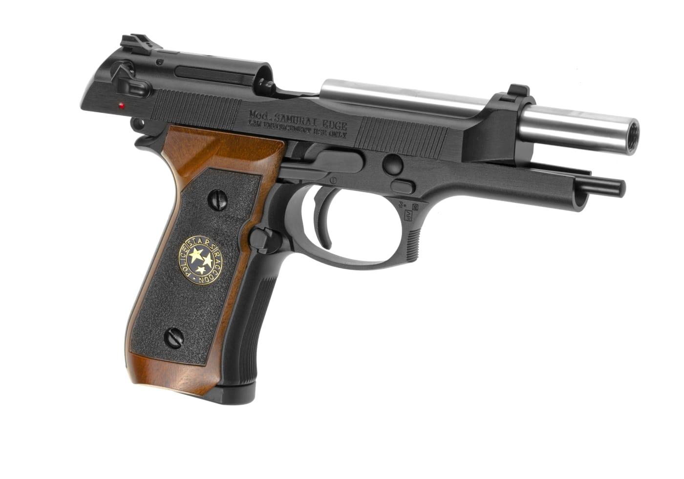 WE M92 Samurai Edge Biohazard Full Metal Co2 Black