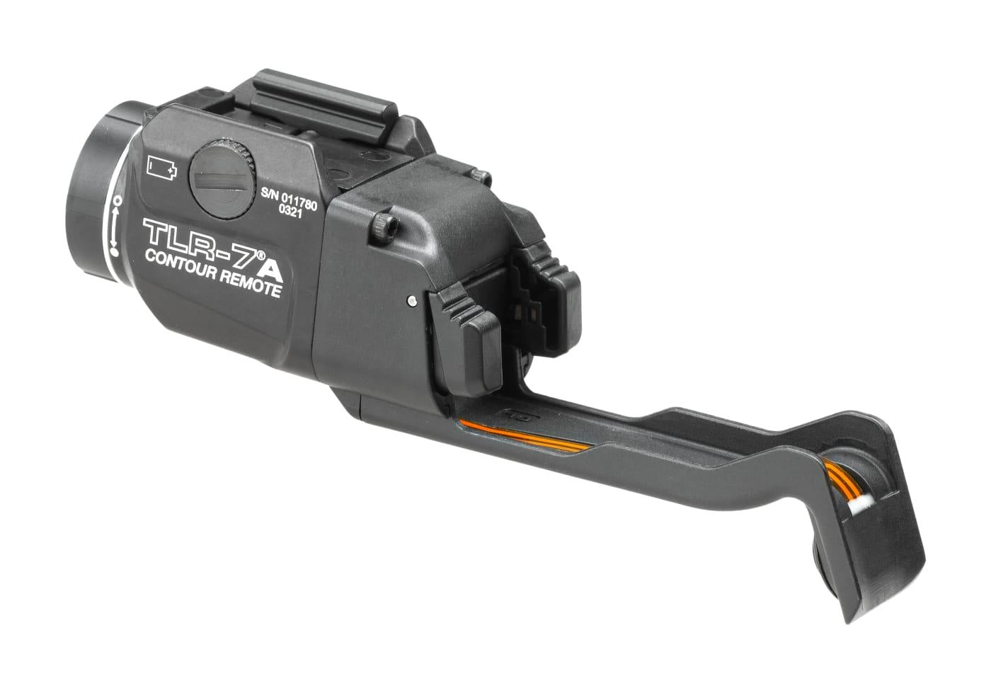 Streamlight TLR-7A with Integrated Contour Remote Switch for Glock Black
