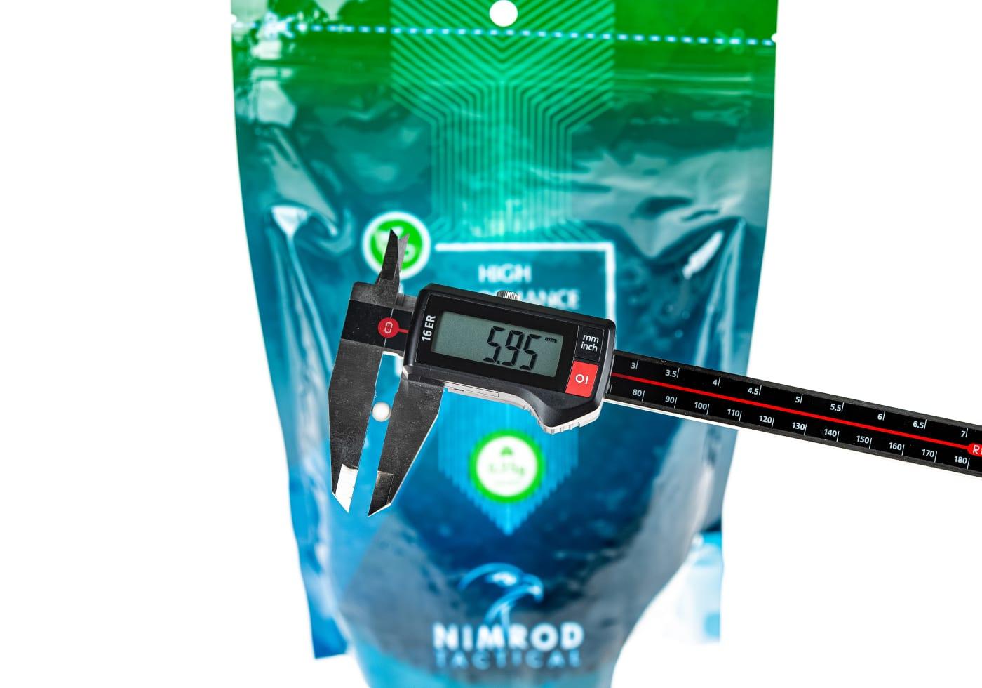 Nimrod 0.25g Bio BB High Performance 4000rds White