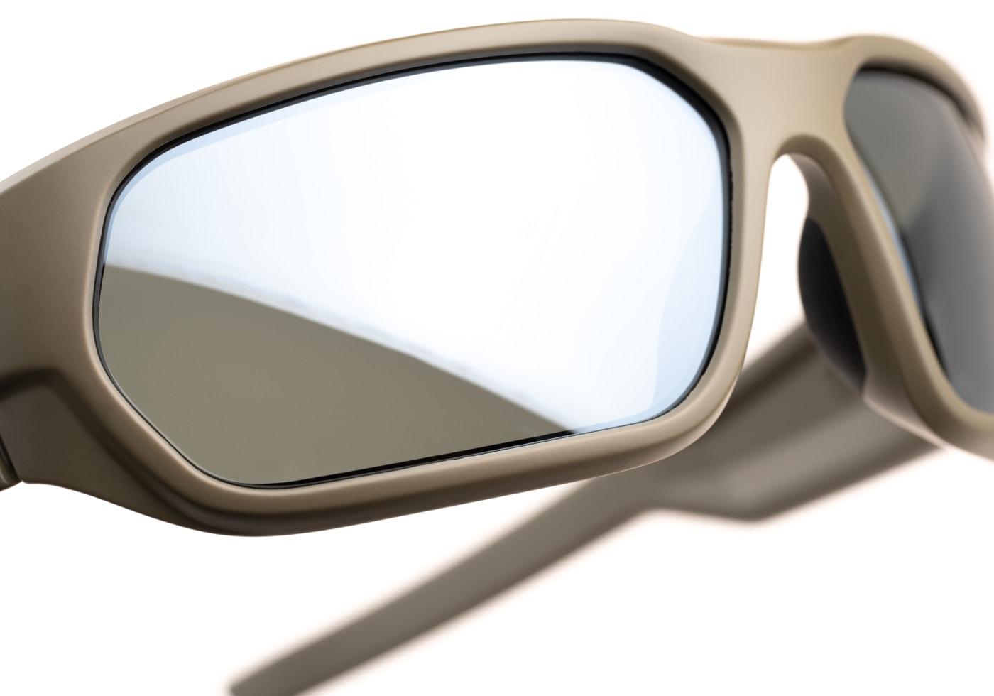 Magpul Radius - Polarized - FDE Frame / Gray Lens / Silver Mirror Black