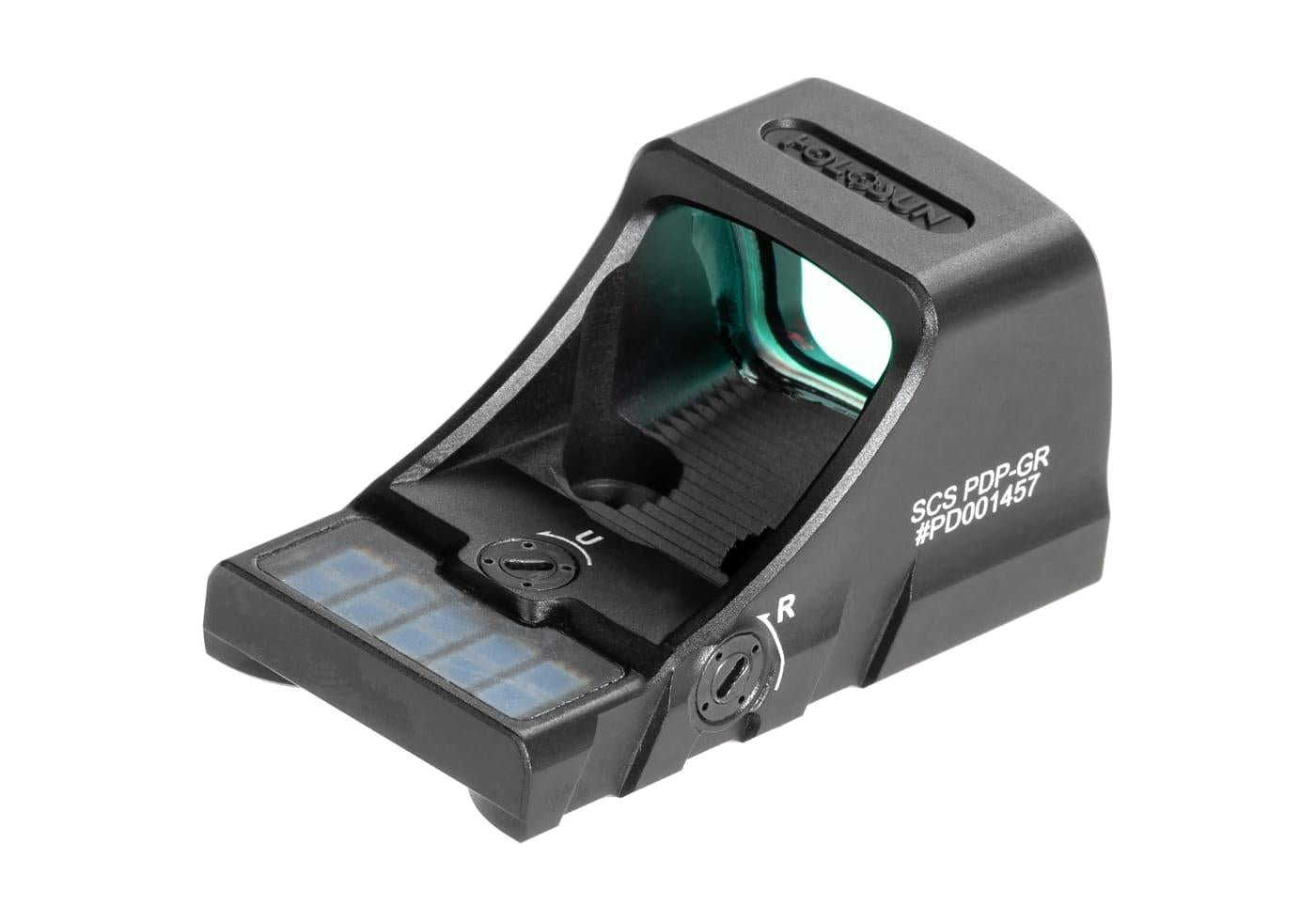 Holosun SCS Solar Green Circle Dot Sight Walther PDP Footprint Black