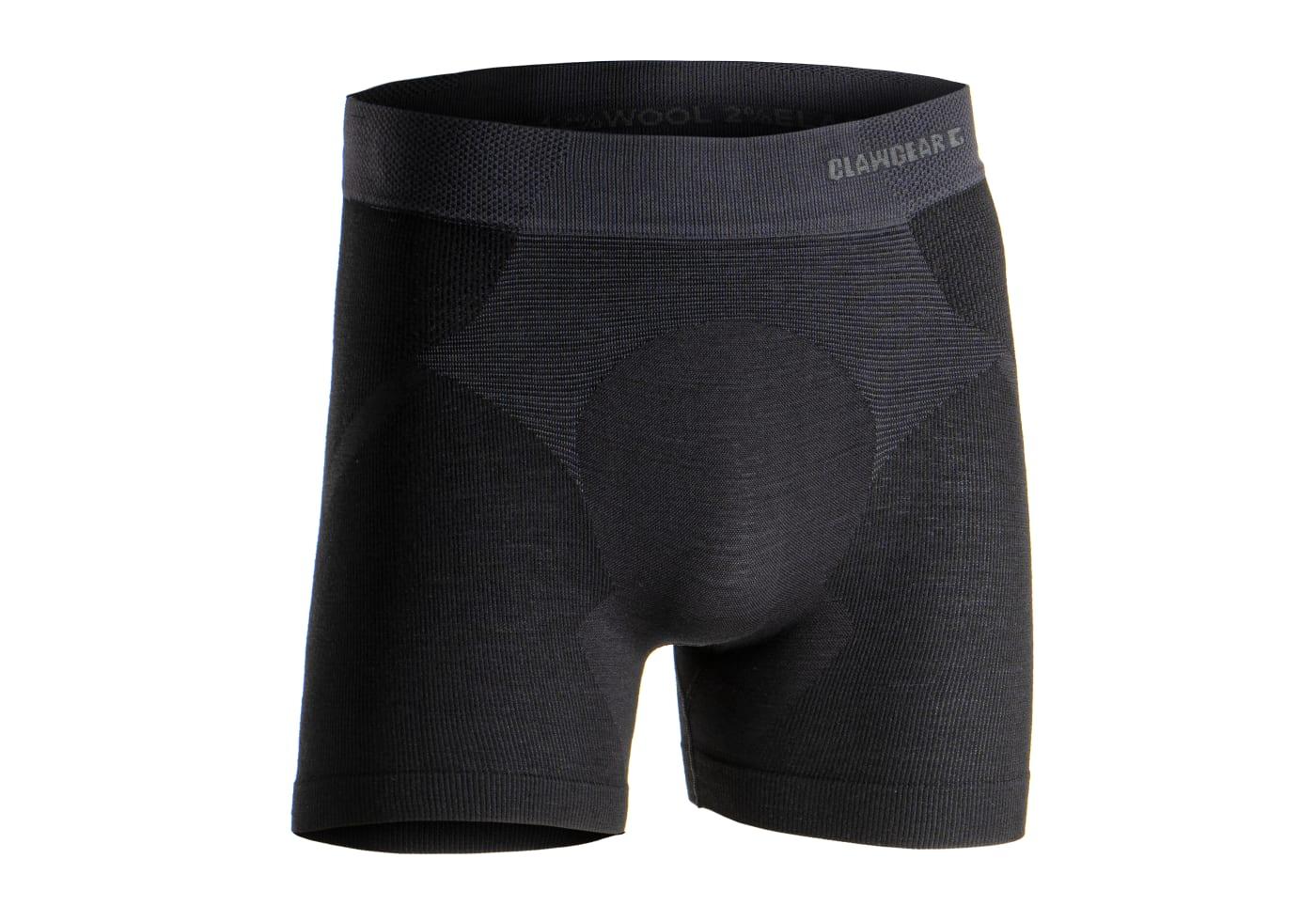 Clawgear Merino Seamless Boxer Black