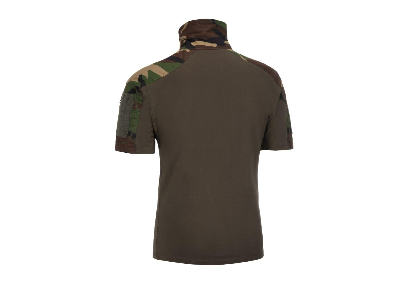 Invader Gear Combat Shirt Short Sleeve Woodland
