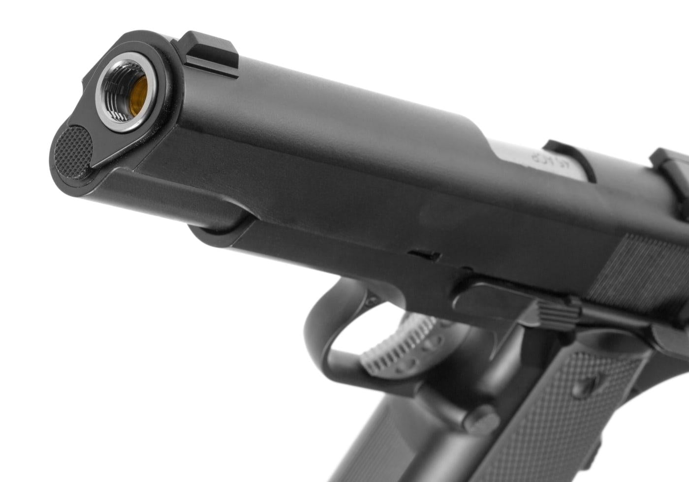 WE M1911 A1 Tactical Full Metal Co2 Black