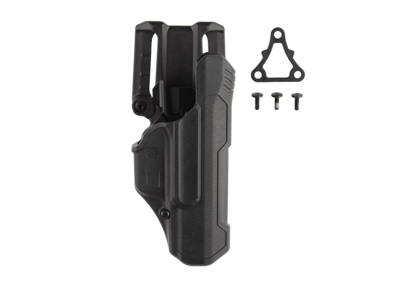 Blackhawk T-Series L2D Duty Holster for Glock 17/19/22/23/34/35 Right Side Black