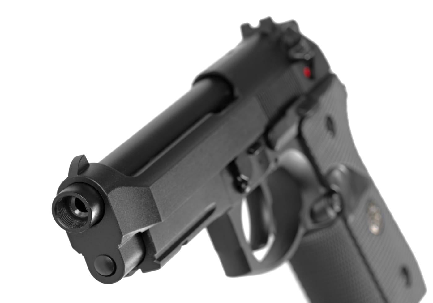WE M9 A1 Full Metal Co2 Black
