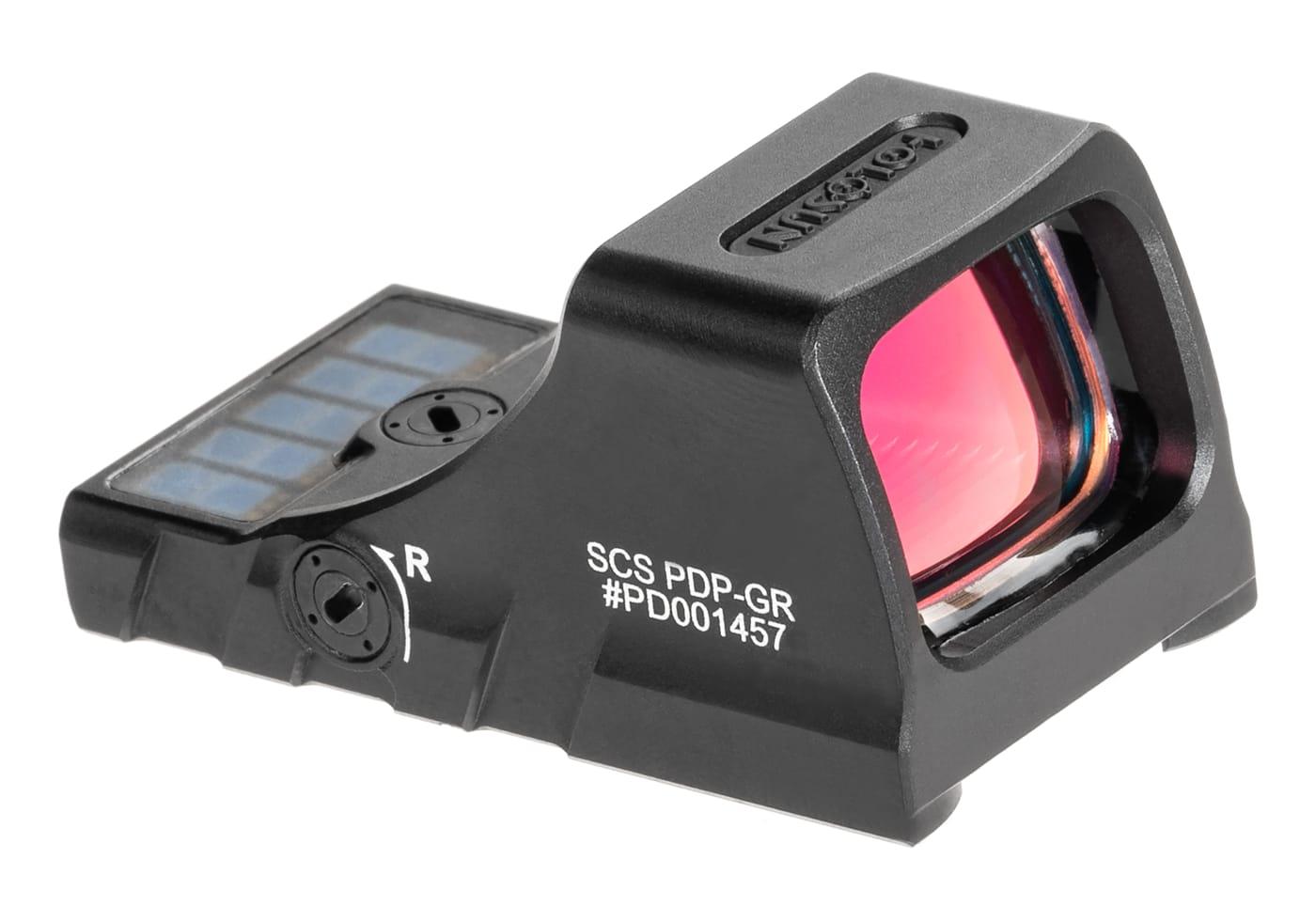 Holosun SCS Solar Green Circle Dot Sight Walther PDP Footprint Black