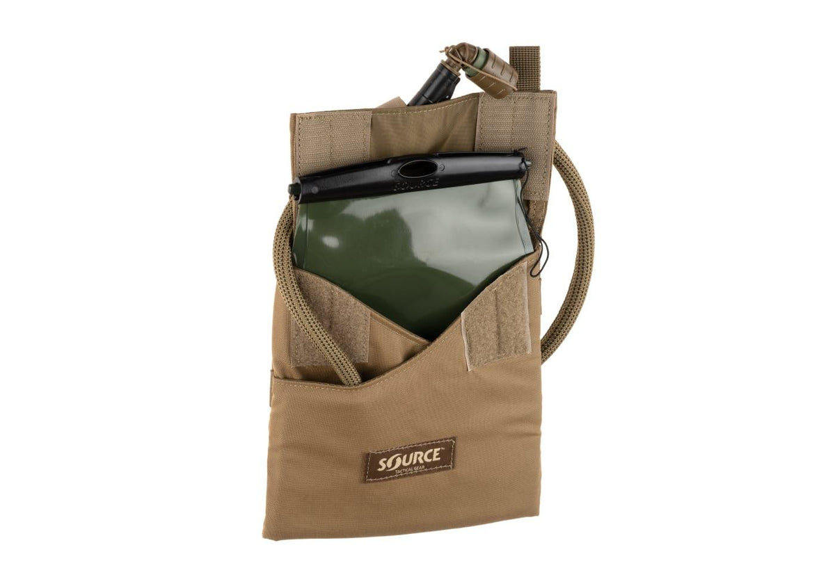Source Kangaroo 1L Collapsible Canteen with Pouch Tan