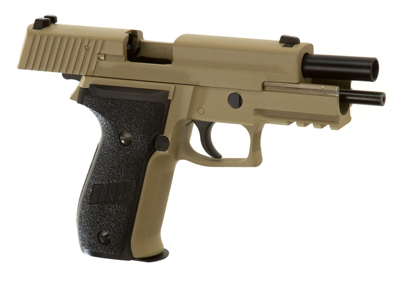 WE P226 Mk25 Navy Seals Full Metal Desert GBB Desert