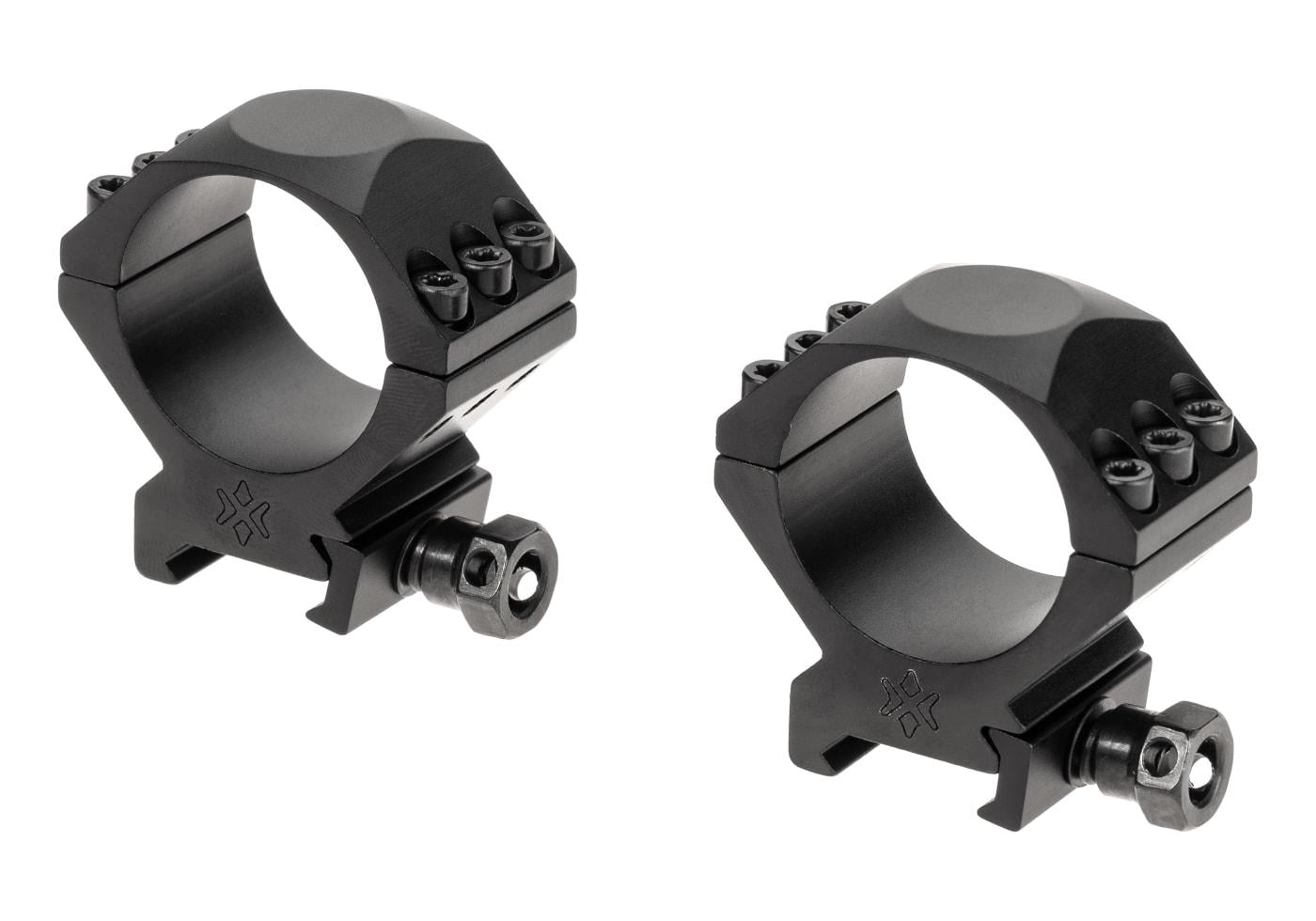 Vector Optics 34mm X-Accu Low Profile Picatinny Rings Black