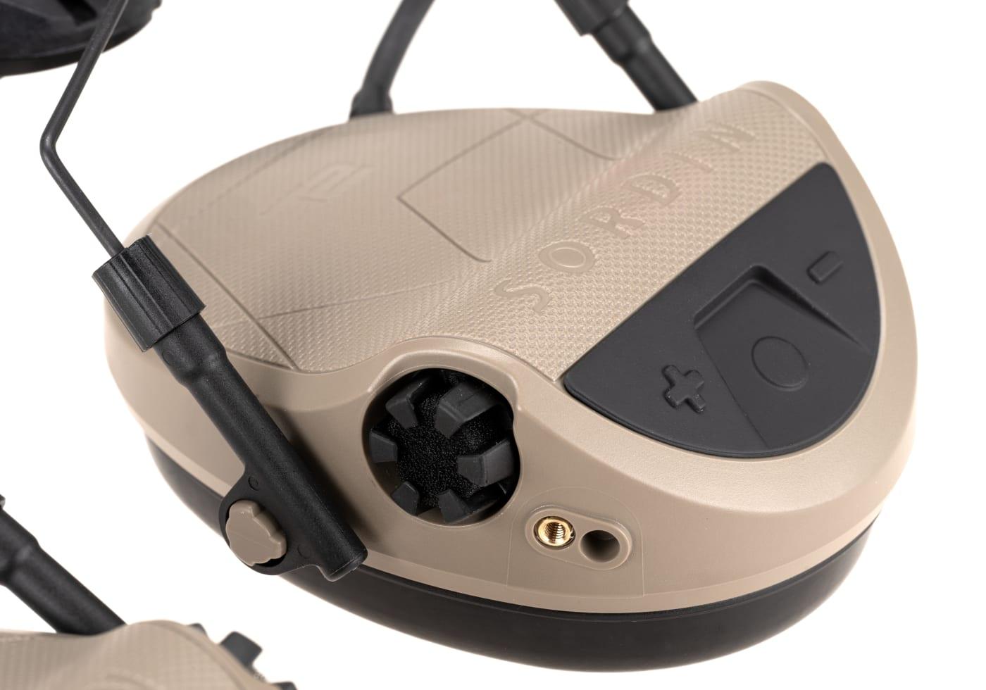 Sordin Supreme T2 ARC Helmet Memory Foam Tan