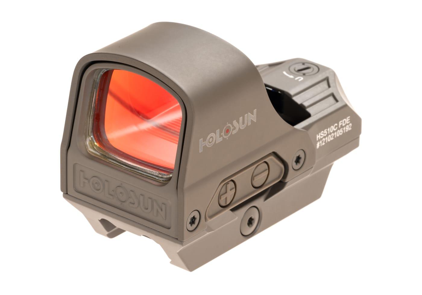 Holosun HS510C Solar Red Circle Dot Sight Dark Earth