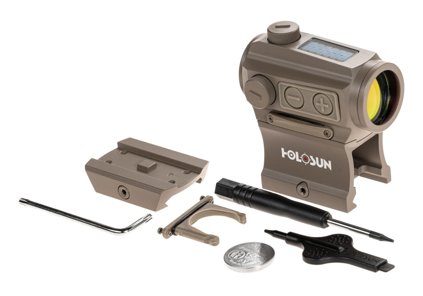 Holosun HS403C Solar Red Dot Sight Dark Earth