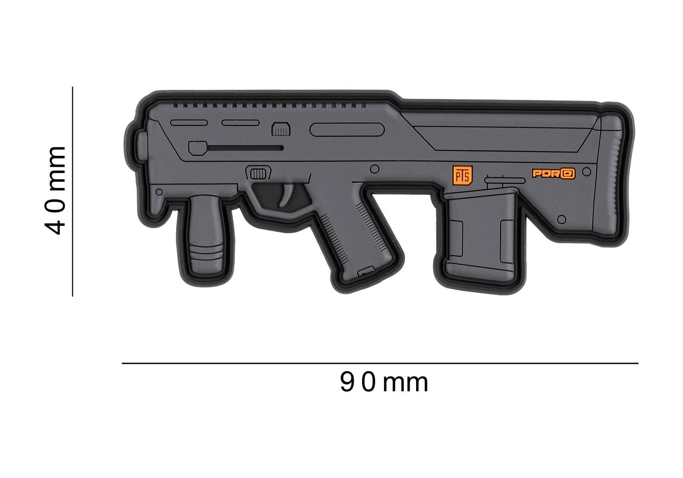 PTS Syndicate 3.6" PDR-D PVC Patch