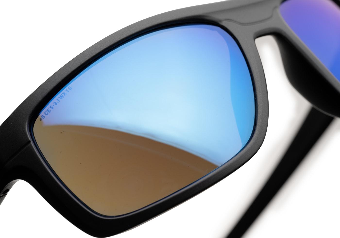 Wiley X WX Kingpin Captivate Polarized Blue Mirror Grey