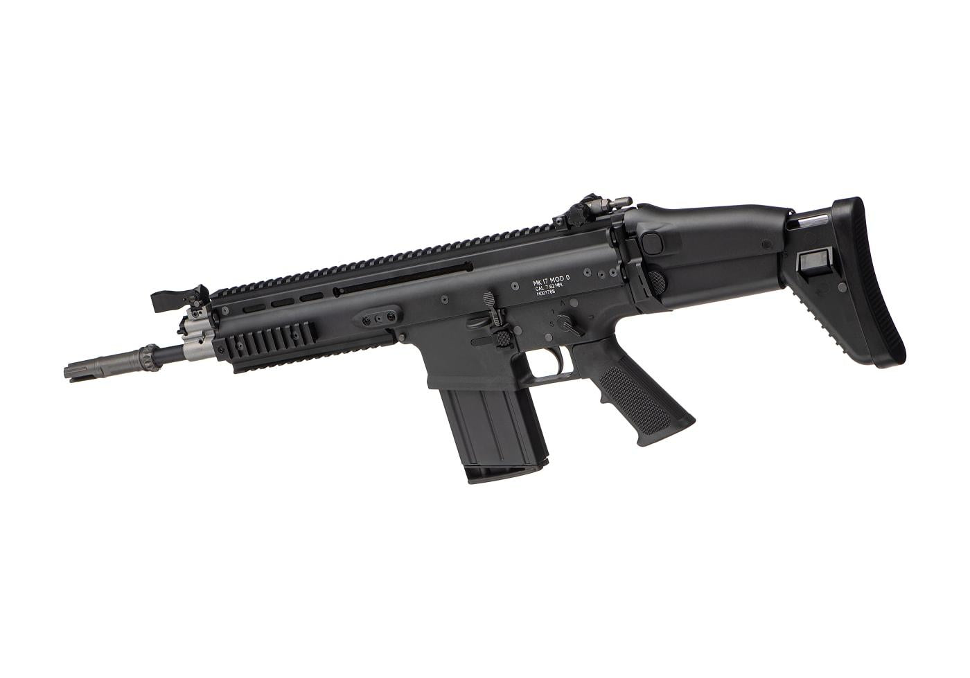 WE Mk17 Open Bolt GBR Black
