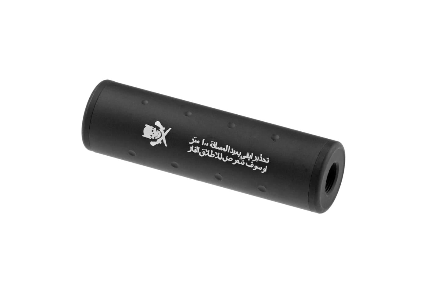 Pirate Arms 110x35 Stubby Silencer 14mm CW/CCW Black