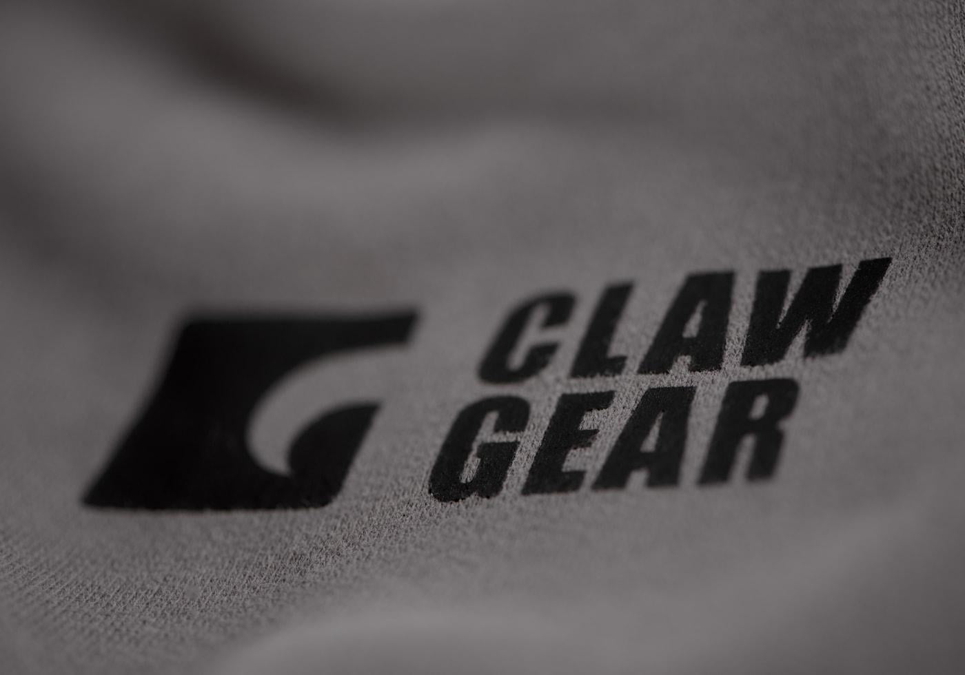 Clawgear CG Logo Zip Hoodie Wolf Grey