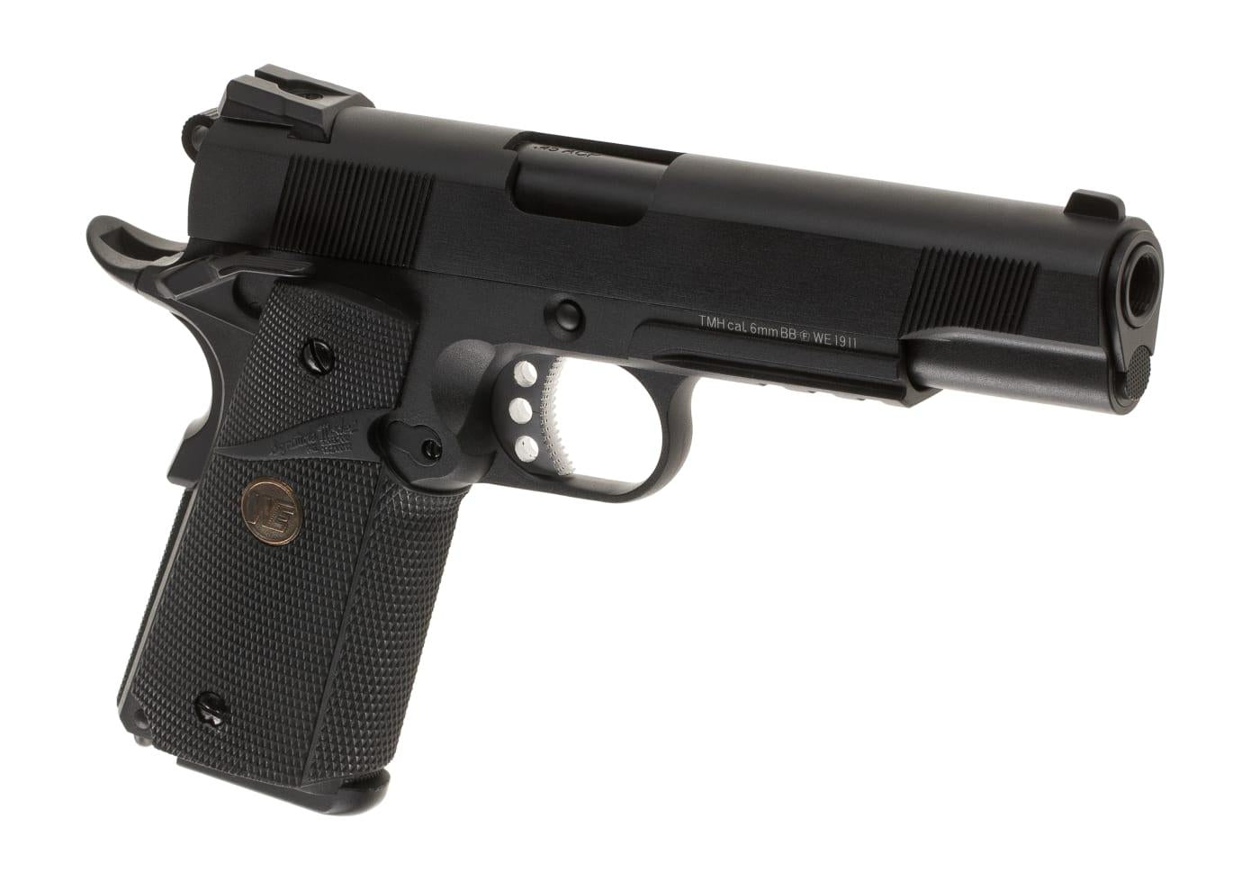 WE M1911 MEU Tactical Full Metal GBB Black