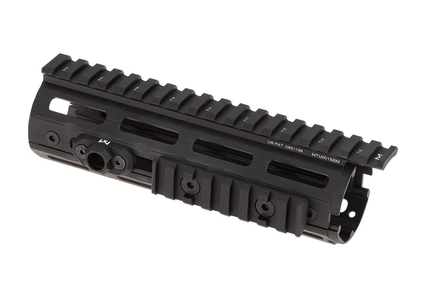 Leapers AR-15 7.2 Inch Super Slim Drop In Handguard M-LOK Black