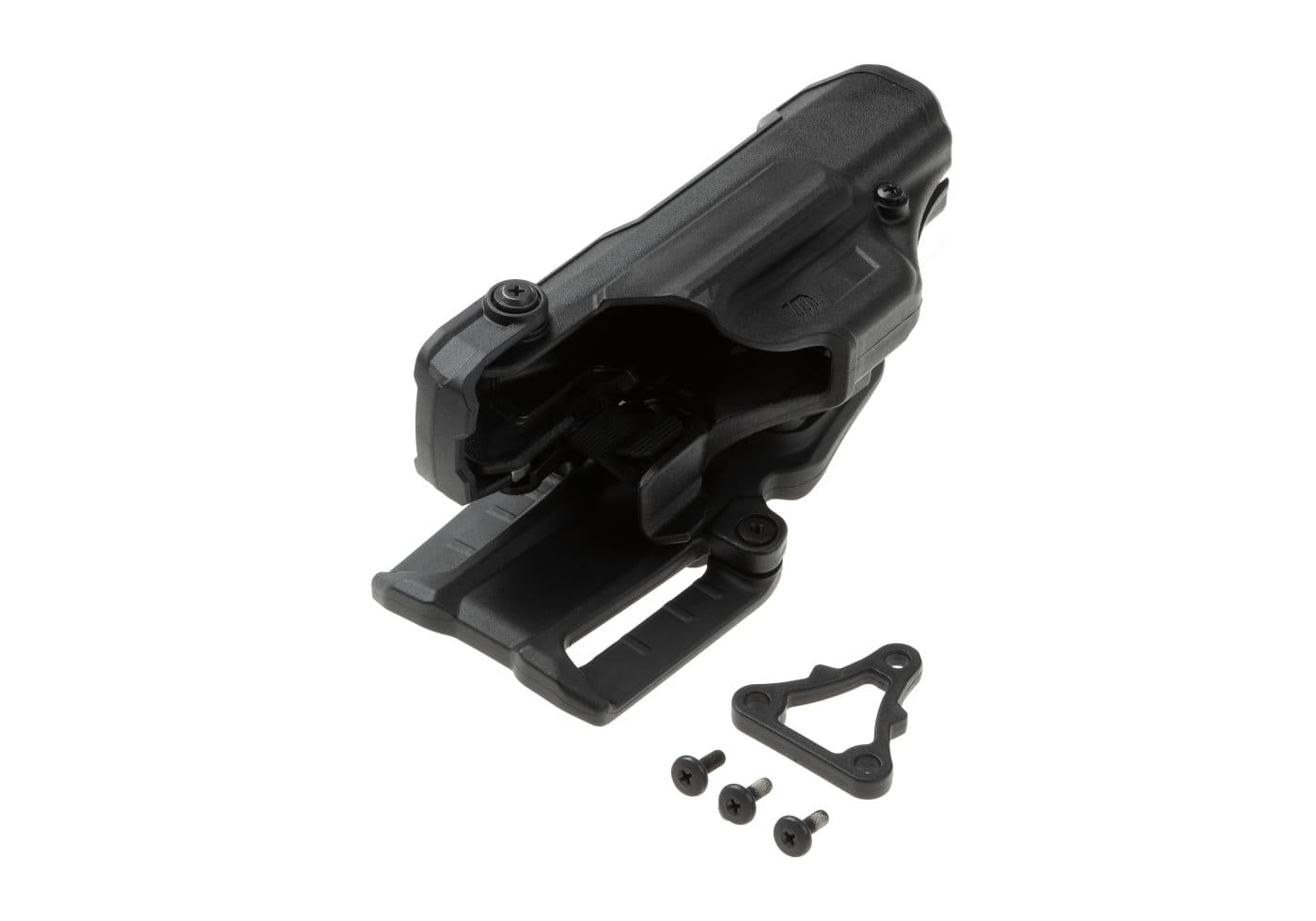 Blackhawk T-Series L3D Duty Holster for Glock 17/19/22/23/34/35 Right Side Black
