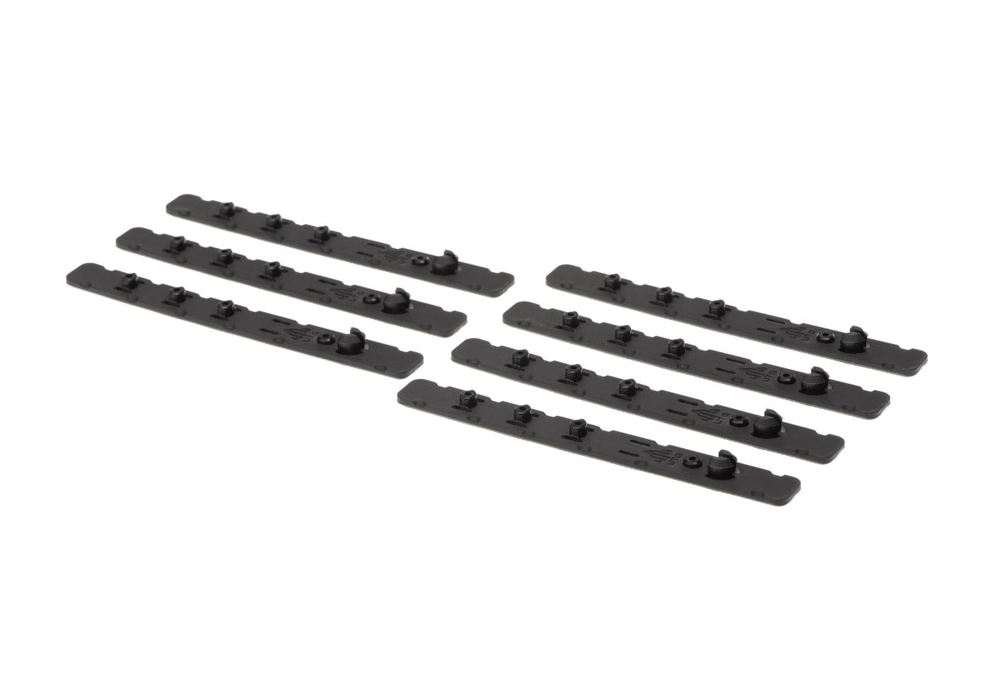 Leapers Low Profile Keymod Rail Panel Covers 7pcs Black