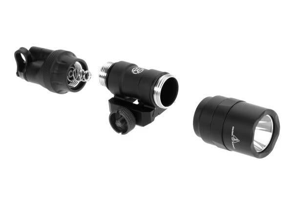 WADSN M300C Mini Scout Flashlight With Dual Switch IR LED Black
