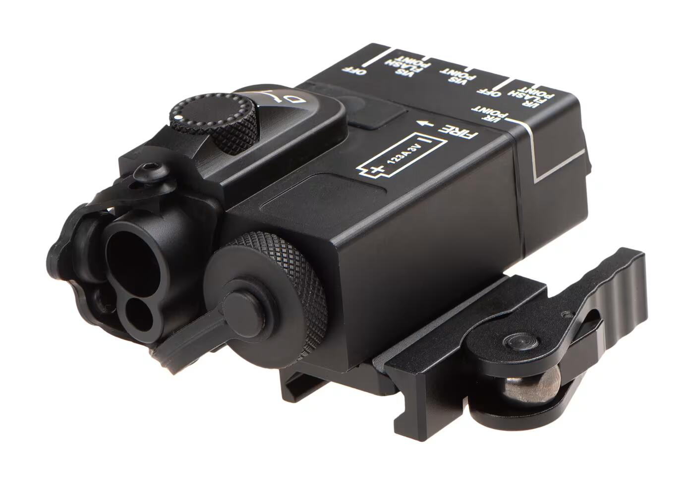 WADSN DBAL Mini Laser Module Green + IR + Green Flash + IR Flash Black