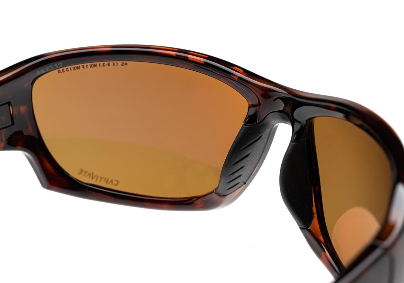 Wiley X WX Climb Captivate Polarized Bronze Mirror Brown