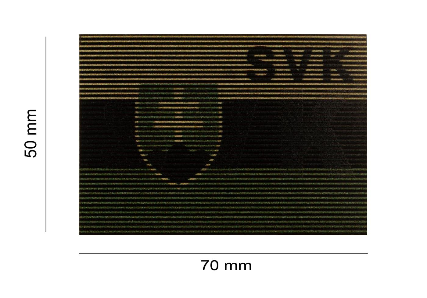 Clawgear Dual IR Patch SVK RAL7013