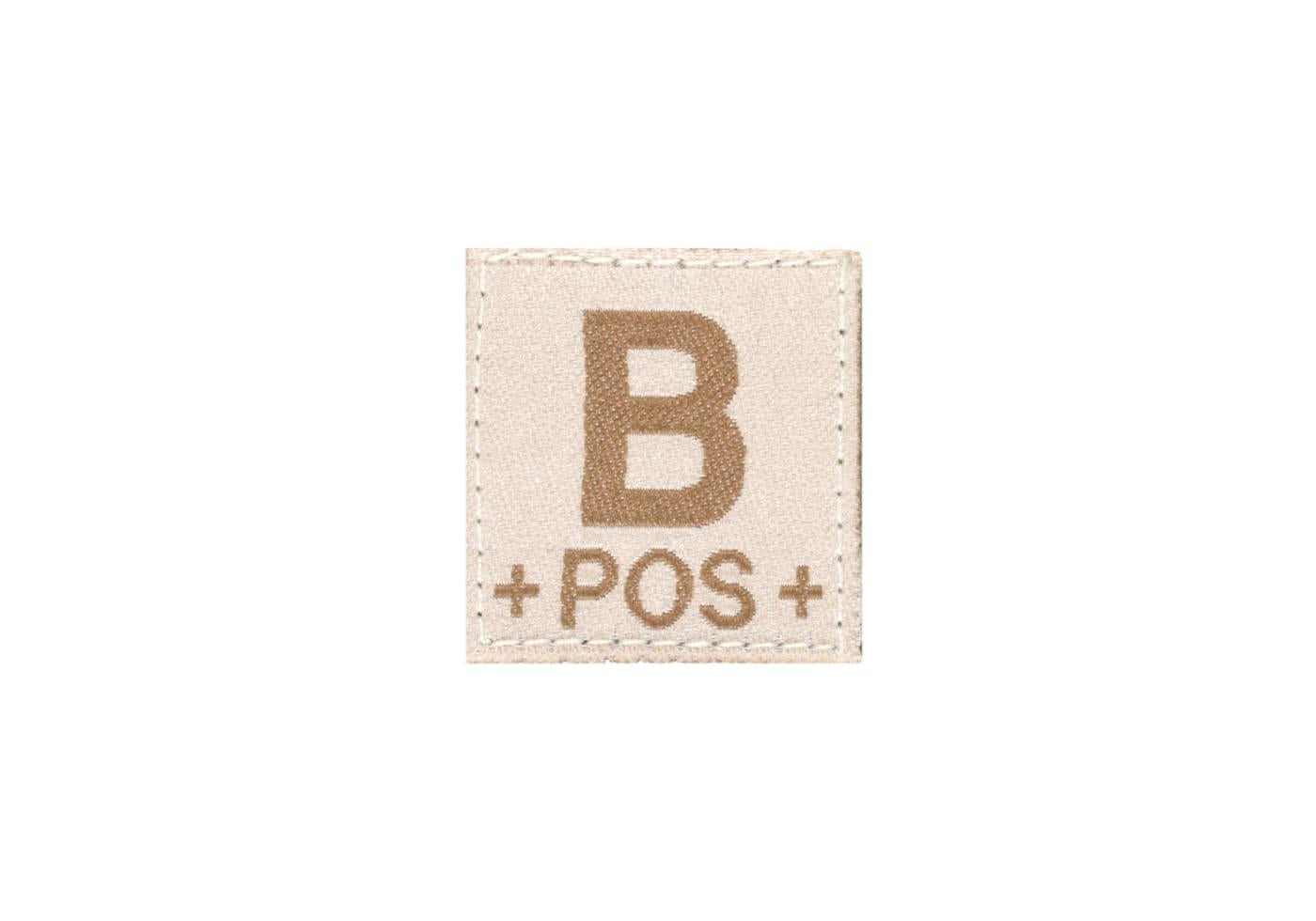 Clawgear B Positive Bloodgroup Patch