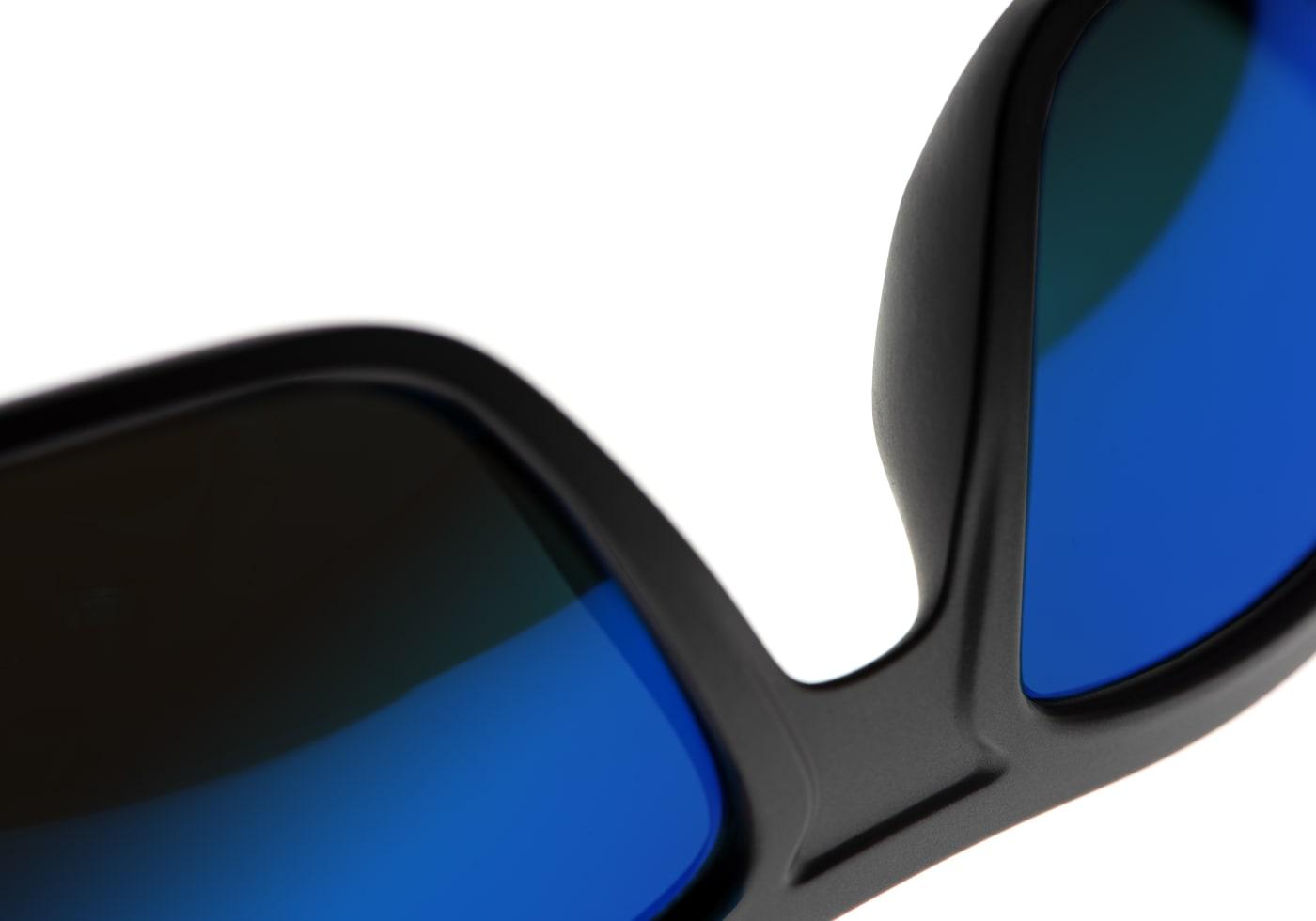 Wiley X WX Contend Captivate Polarized Blue Mirror Grey