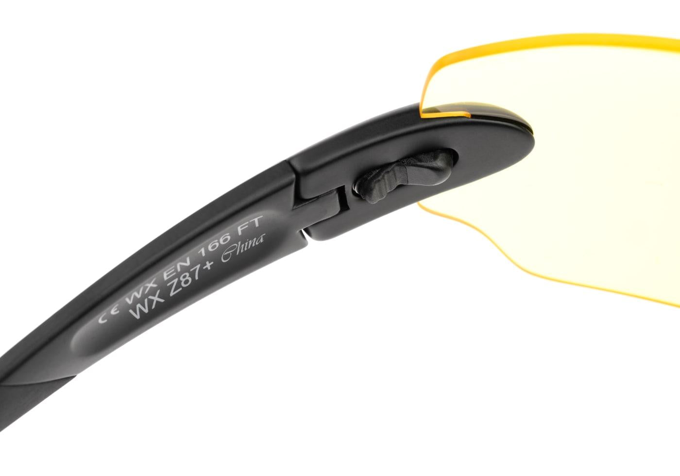 Wiley X WX Detection Clear / Yellow / Orange / Purple / Copper Black