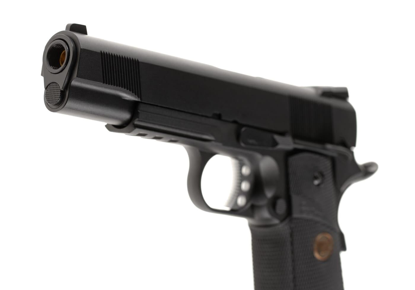 WE M1911 MEU Tactical Full Metal GBB Black