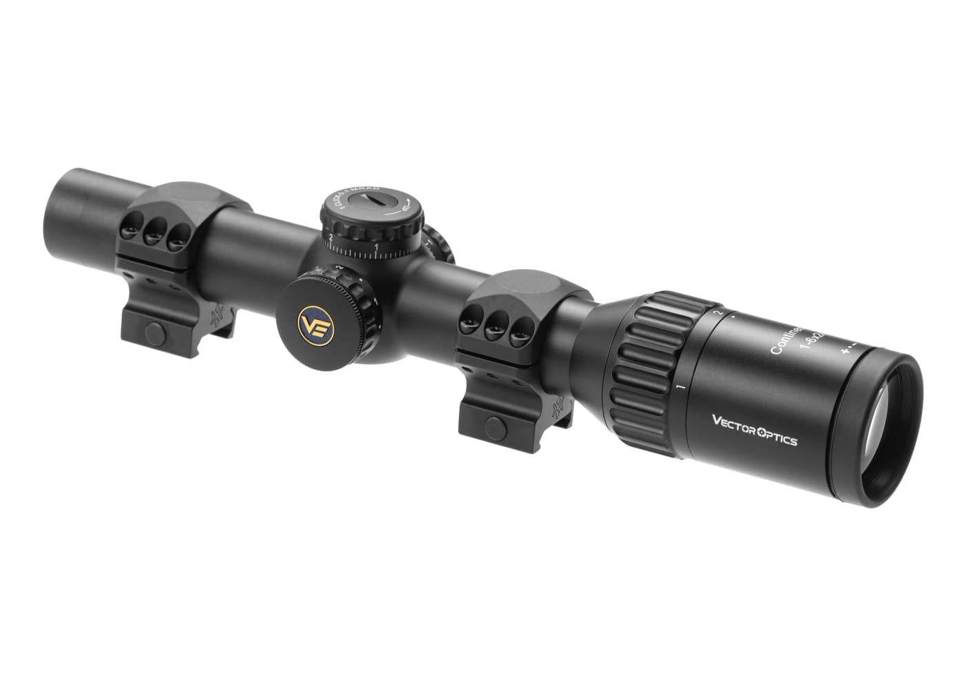 Vector Optics Continental x6 1-6x24i Fiber Black