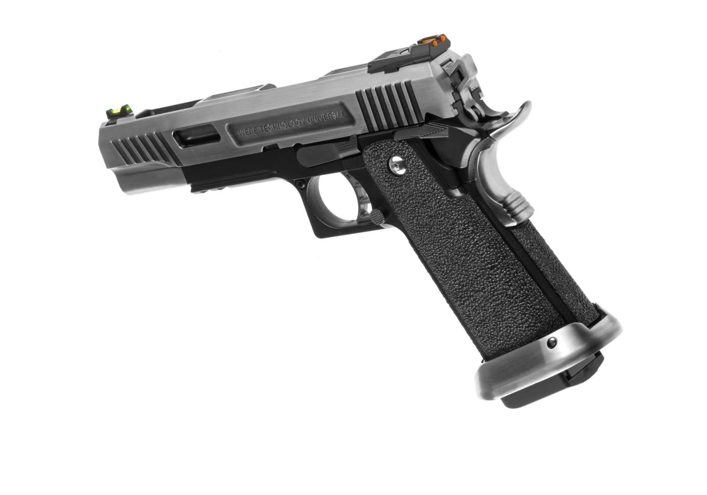 WE Hi-Capa 5.1 Force Full Metal GBB Silver