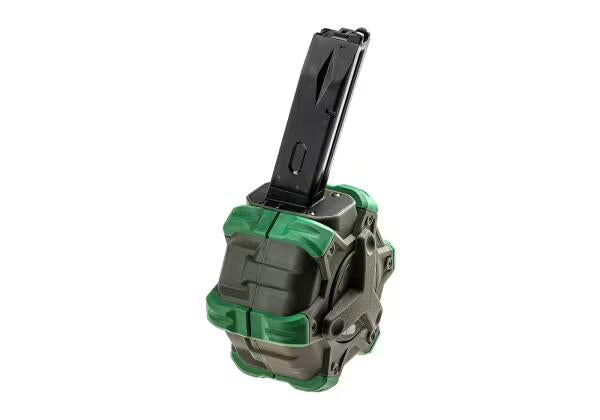 WE Drum Mag M92 GBB 350rds Green