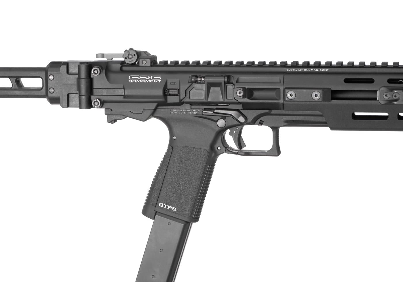 G&G SMC 9 Metal Version GBB Black