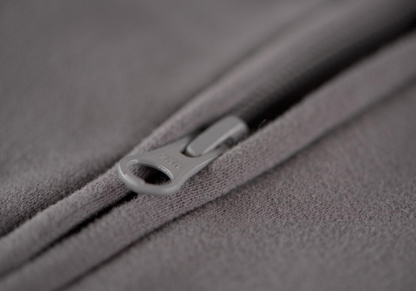 Clawgear CG Logo Zip Hoodie Wolf Grey