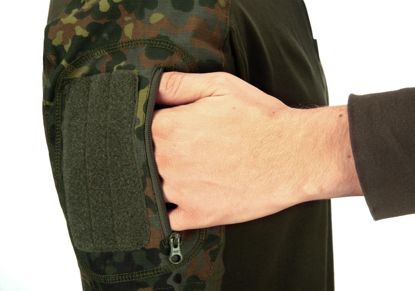 Invader Gear Combat Shirt Short Sleeve Flecktarn