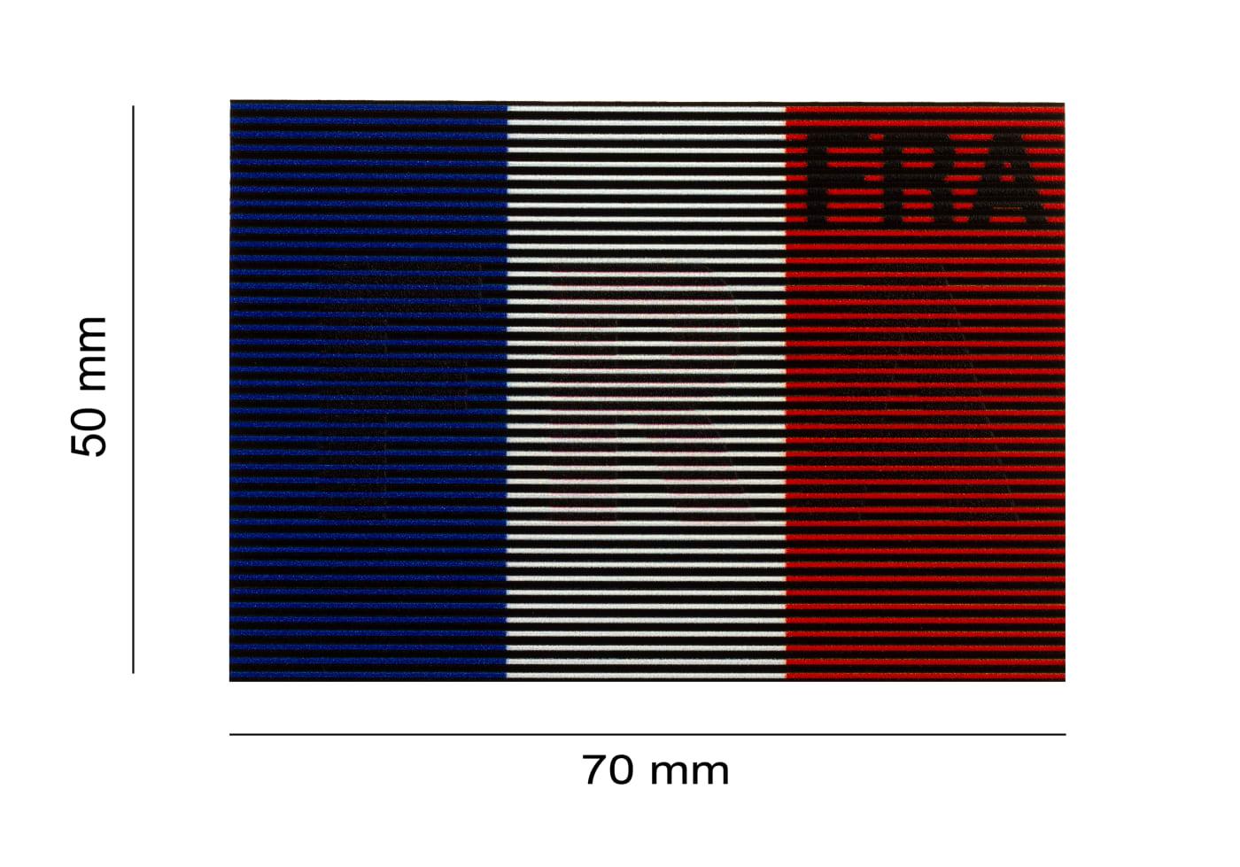Clawgear Dual IR Patch FRA Multicolor