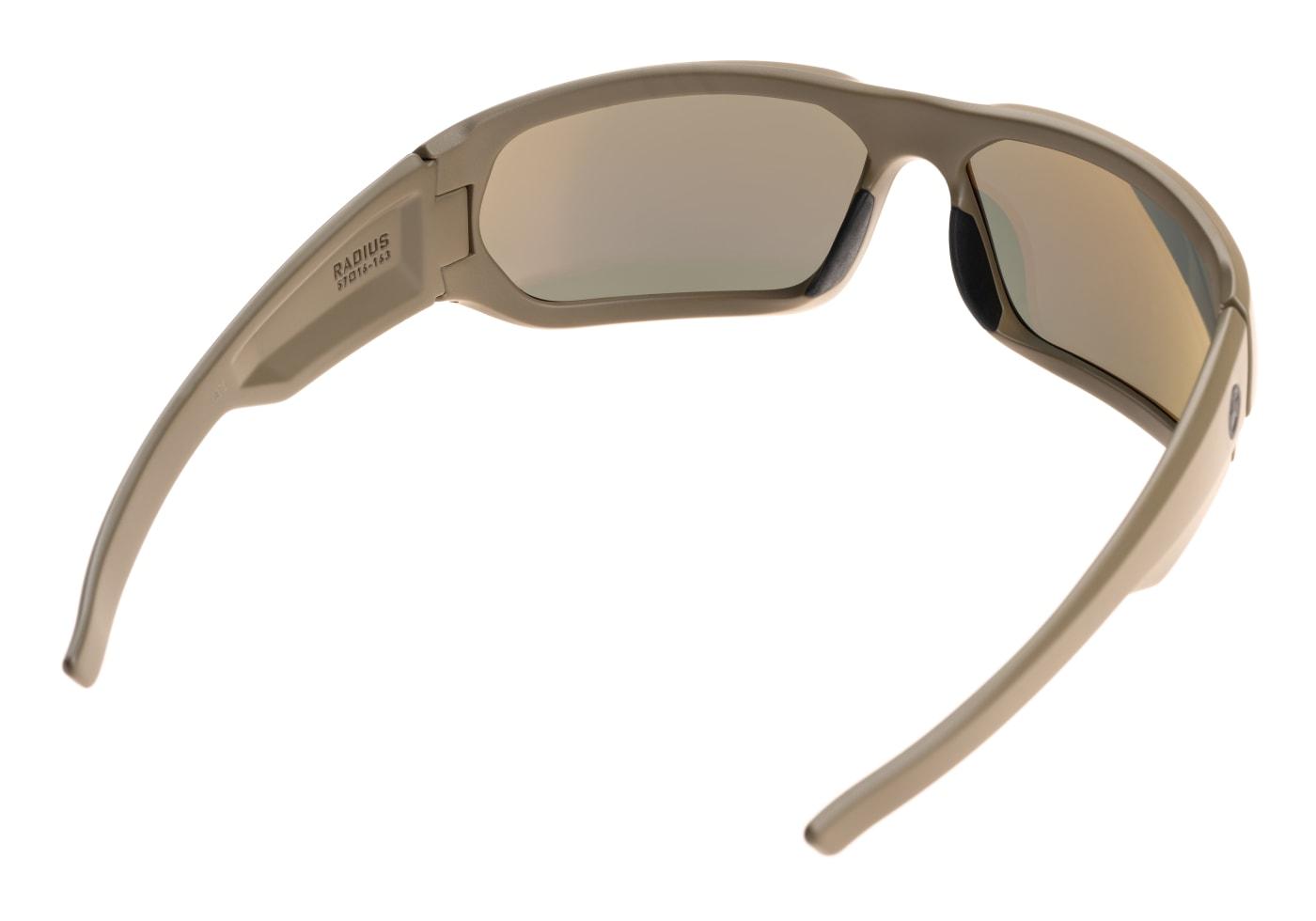 Magpul Radius - Polarized - FDE Frame / Gray Lens / Silver Mirror Black
