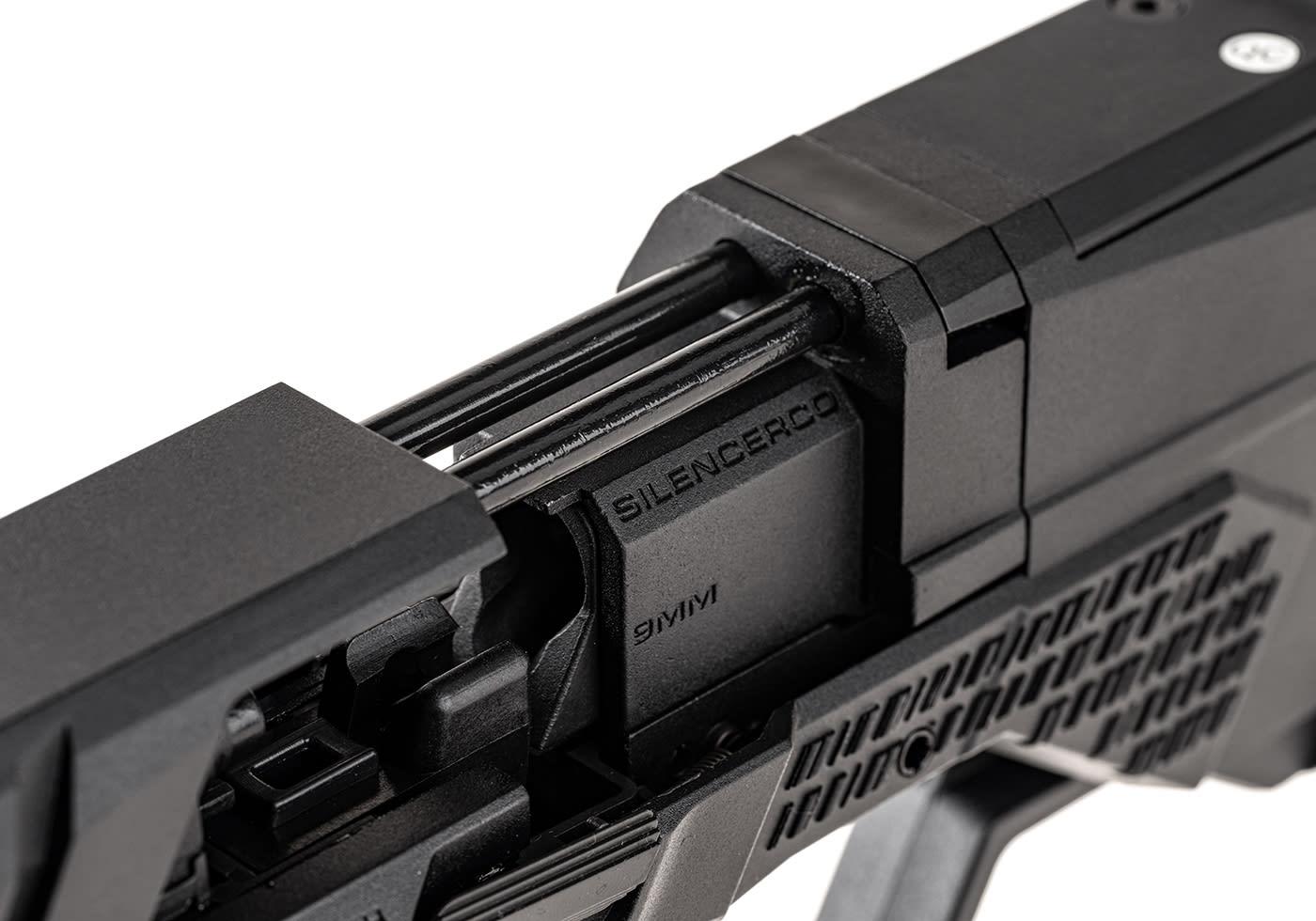 Krytac SilencerCo Maxim 9 GBB Black