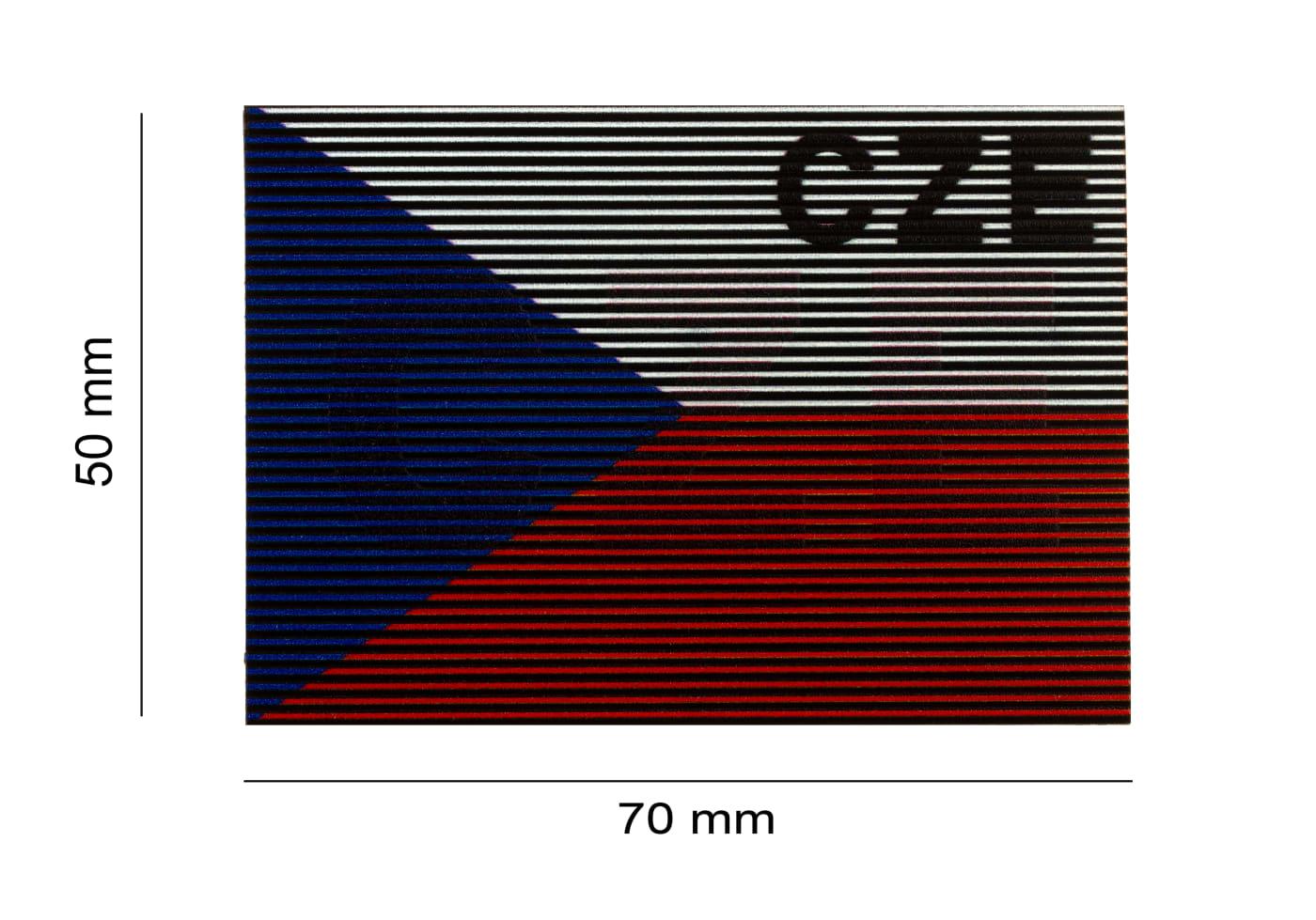 Clawgear Dual IR Patch CZE Multicolor